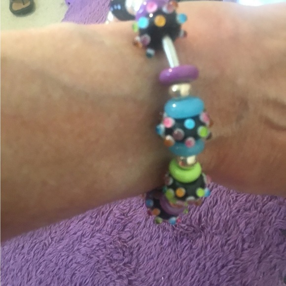 Vintage Sterling Silver Bracelet & Earring Set - Picture 11 of 12